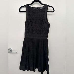 Armani black mini dress
